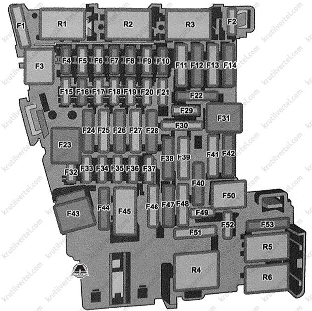Схема предохранителей passat cc