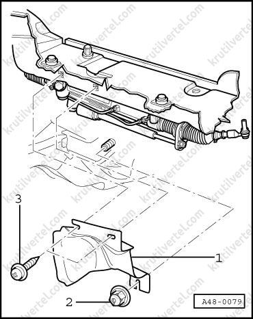 Как снимается руль на фольксваген пассат б5