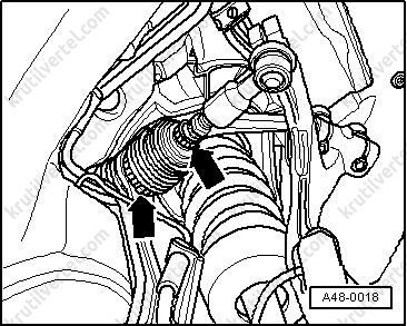 Как снимается руль на фольксваген пассат б5