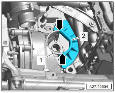 снятие и установка стартера Volkswagen Touareg с 2018 года, снятие и установка стартера Фольксваген Туарег с 2018 года