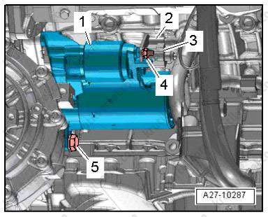 снятие и установка стартера Volkswagen Touareg с 2018 года, снятие и установка стартера Фольксваген Туарег с 2018 года