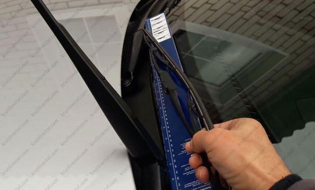 электрооборудование автомобиля Hyundai Creta, щетки переднего стеклоочистителя Хюндай Крета