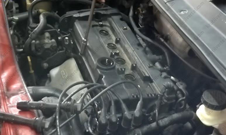 механическая часть двигателя Hyundai Matrix
