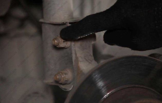 Рено логан замена втулок задних амортизаторов