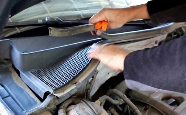 Замена подшипника верхней опоры передней амортизаторной стойки VW Tiguan